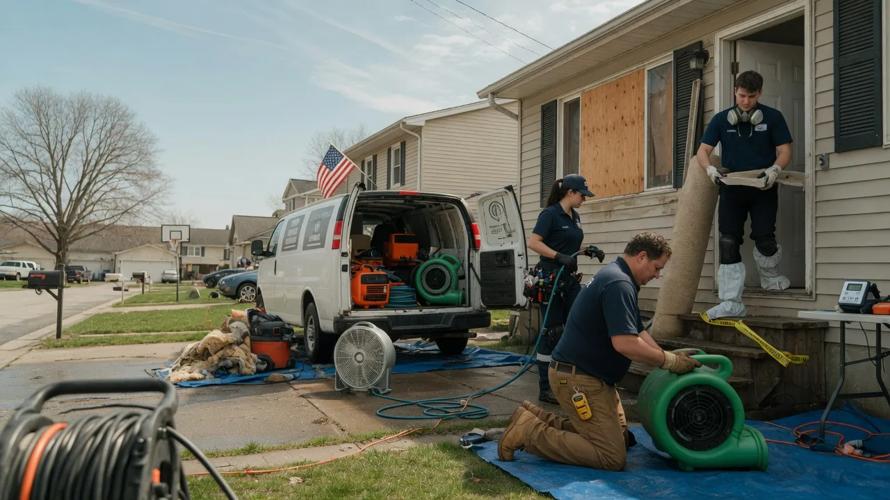 Water Damage Restoration in Waterloo, WI near me